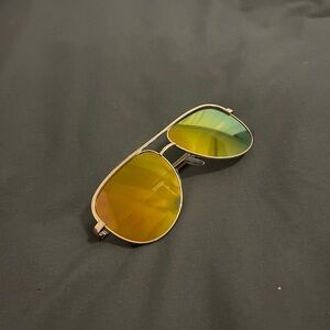 Orange/red/yellow tint sunglasses